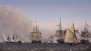 Adelsteen Normann The Battle of Copenhagen on the 2nd of April 1801 oil on canvas